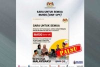 MOF dalam hantaran di media sosial memaklumkan poster yang mendakwa perkara itu adalah palsu.