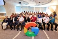 Lawatan kerja Mara di Google Malaysia.