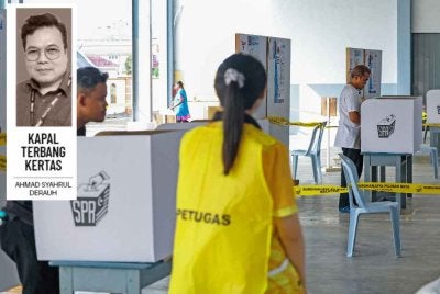 Seramai 646,084 pengundi berdaftar selesai menunaikan tanggungjawab masing-masing pada PRN Negeri Sembilan, Sabtu lalu. Gambar hiasan Foto: Bernama 
