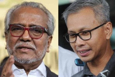 Muhammad Shafee (kiri) membantah sebahagian besar kandungan pernyataan saksi itu dengan alasan ia berdasarkan maklumat daripada sumber kedua dan bukannya pengetahuan peribadi Tony.