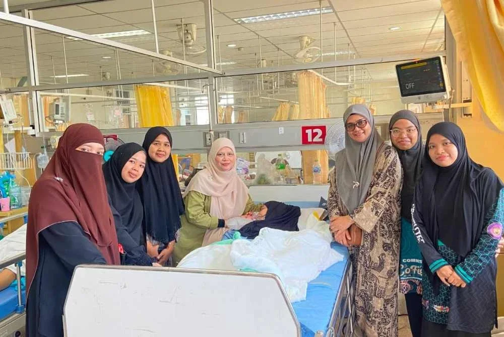Nur Ilham Sofi telah dipindahkan dari Hospital Pattani ke HSB pada Rabu.
