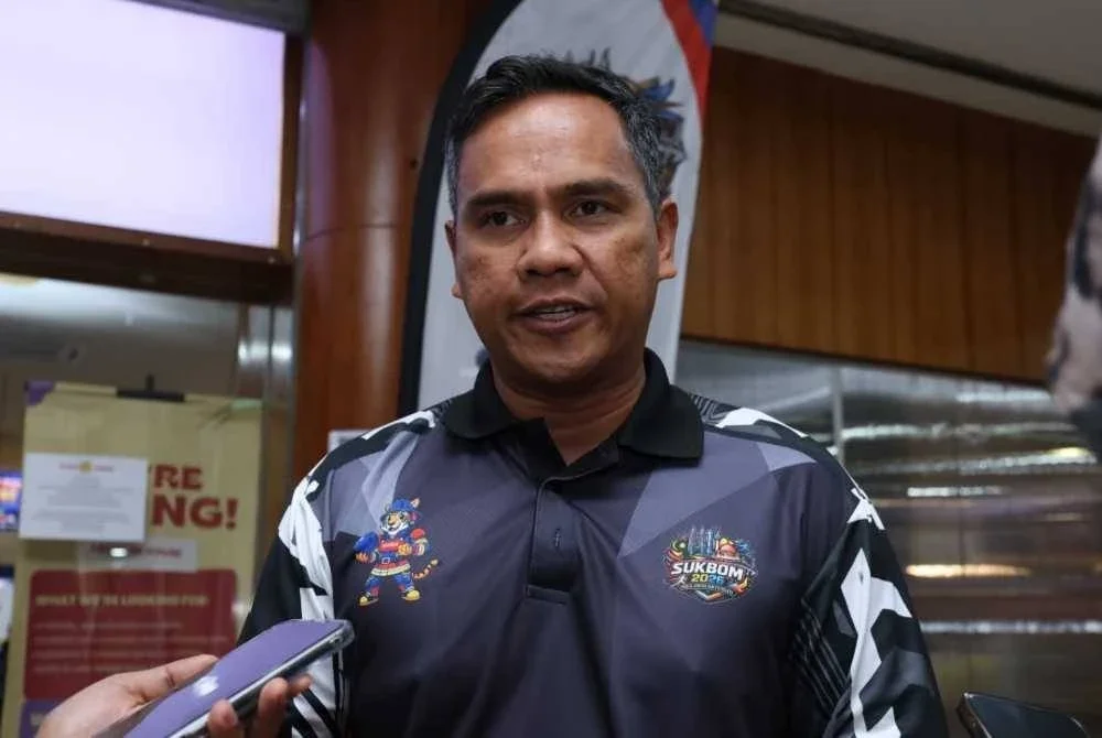 Nor Hisham ketika ditemui pemberita selepas Majlis Perasmian SUKBOM 2026 pada Khamis.