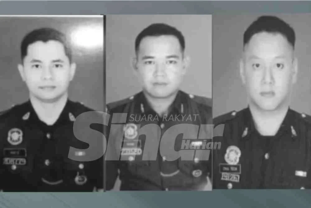 Kesemua anggota polis bertugas di Balai Polis Weston dikenali sebagai Chiu Teck Siong, 40; Mohamad Nur Hafiz Ibrahim, 29, dan Muhammad Raimi Ismarubee, 26, disahkan meninggal dunia di lokasi tersebut.