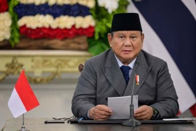 Prabowo Subianto. Foto::AFP
