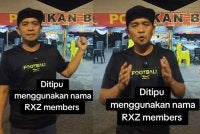 Seorang pengusaha restoran ikan bakar di sini mengalami kerugian hampir RM2,000 selepas menjadi mangsa tempahan palsu membabitkan 150 pelanggan yang menggunakan nama kumpulan motosikal RXZ Members .