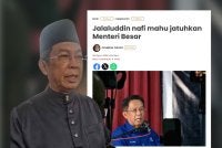 Jalaluddin menggesa semua pihak yang masih tidak berpuas hati terhadap beliau supaya menghentikan segala tuduhan dan fitnah dilemparkan.