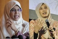 Rodziah (gambar kiri) mengakui terkilan dengan keputusan tersebut kerana jawatan yang disandang Nurul Izzah bukan main-main.