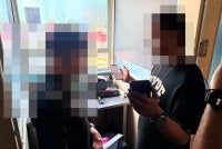Antara suspek diberkas dalam Op Crack di KSAB, Gelang Patah pada Khamis.