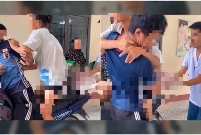 Pasukan perubatan segera memberikan rawatan kepada ibu dan bayi berkenaan. Foto Agensi