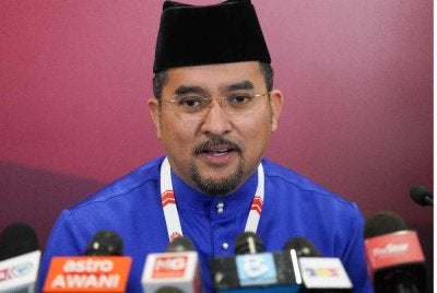 Setiausaha Agung UMNO, Datuk Dr Asyraf Wajdi Dusuki.