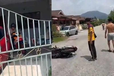 Pada Sabtu, satu video berdurasi 54 saat tular di media sosial yang memaparkan kejadian pergelutan, termasuk situasi suspek dipercayai cuba melarikan diri dari kediaman berkenaan.