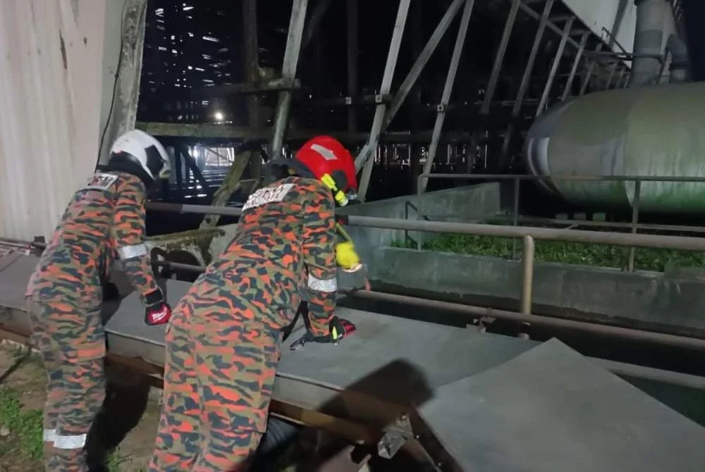 Mangsa dikatakan telah terjatuh ke dalam tangki penyimpanan air.