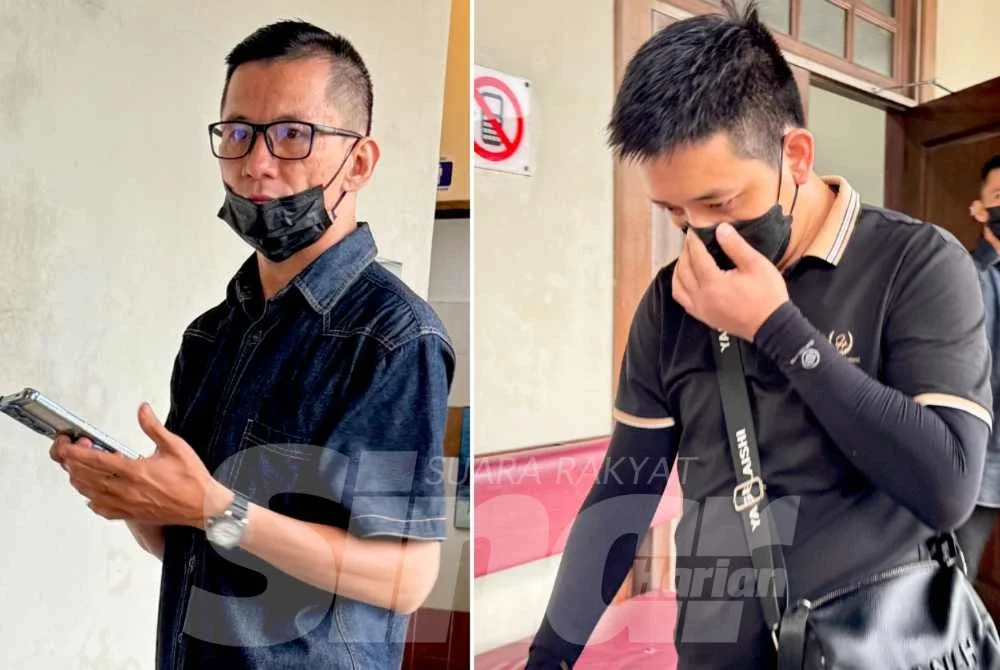  Eng Tat (kiri) dan Beng Ghee.