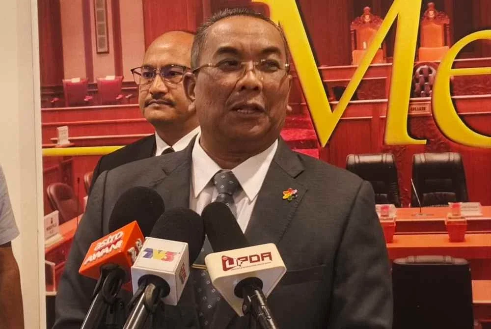 Sanusi ketika sidang akhbar selepas persidangan Dewan Undangan Negeri (DUN) Kedah di Wisma Darul Aman pada Isnin.