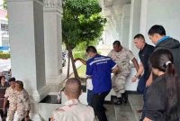 Suspek yang mencederakan dua individu berjaya diberkas pihak berkuasa. - Foto Agensi