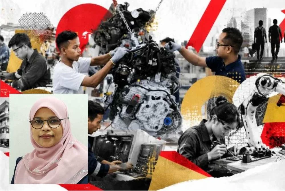 Kebanyakan pelajar TVET mampu melaksanakan kerja-kerja teknikal yang sangat rumit mengikut standard industri yang tinggi. Gambar hiasan. Gambar kecil: Nazirah Mohamad Abdullah
