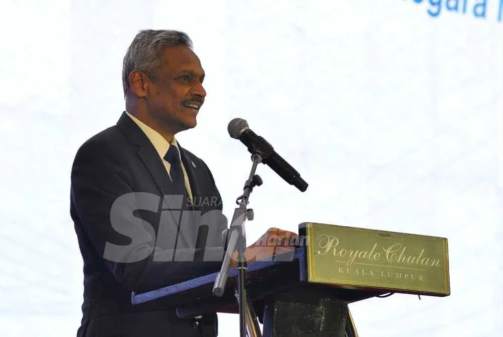 Abdul Rasheed ketika berucap pada majlis pelancaran. Foto: ASRIL ASWANDI SHUKOR