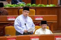Mohamed Fadzli pada Persidangan Kali Kedua Bagi Tempoh Penggal Keempat DUN Kelantan ke-15 di Kompleks Kota Darulnaim, pada Selasa.