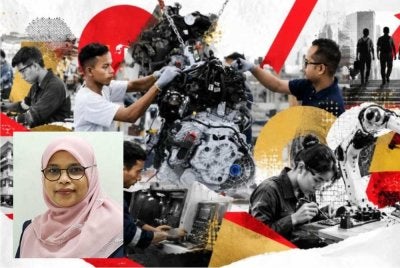 Kebanyakan pelajar TVET mampu melaksanakan kerja-kerja teknikal yang sangat rumit mengikut standard industri yang tinggi. Gambar hiasan. Gambar kecil: Nazirah Mohamad Abdullah