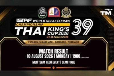 Malaysia tewas 0-2 kepada musuh tradisi Thailand