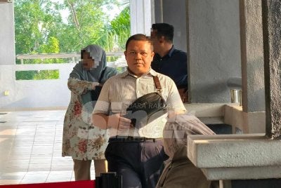 Muhamad Shazali hadir ke Mahkamah Sesyen Seremban pada Rabu.