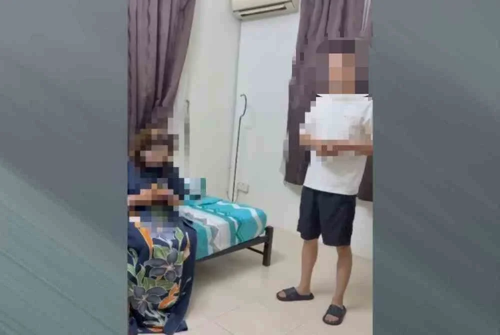 Seorang wanita memberi alasan bekerja lebih masa (OT) kepada suaminya sebelum dicekup berkhalwat bersama rakan sekerja warga asing di sebuah rumah di sini pada Khamis.