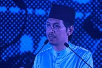 Muhammad Kamil ketika berucap pada Kongres Nasional AMK 2026 di MITC, Ayer Keroh pada Khamis.