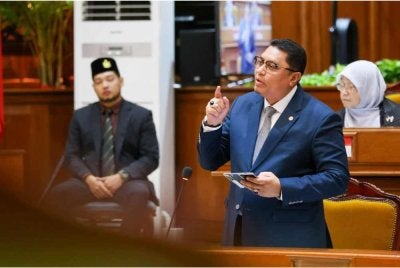 Ketua Pembangkang Dewan Undangan Negeri (DUN), Datuk Mohd Syahbuddin Hashim 