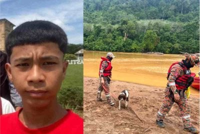 JBPM Kelantan menggunakan khidmat anjing pengesan dari Unit K9 yang
dikenali sebagai Frankie mengesan Muhamad Rayyan yang dikhuatiri lemas di Sungai Kelantan berhampiran Kampung Batu Mengkebang, Jalan Batu Lada, Aur Duri, Kuala Krai pada Khamis.