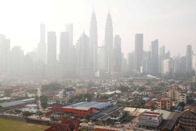 Sebanyak 56 kawasan merekodkan bacaan IPU pada tahap sederhana.
