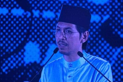 Muhammad Kamil ketika berucap pada Kongres Nasional AMK 2026 di MITC, Ayer Keroh pada Khamis.