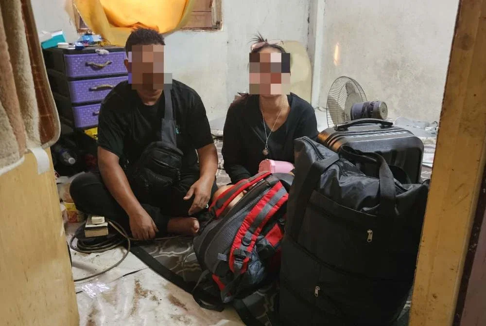Premis dipercayai dijadikan sebagai rumah penampungan PATI diserbu JIM pada Rabu. Foto: JIM