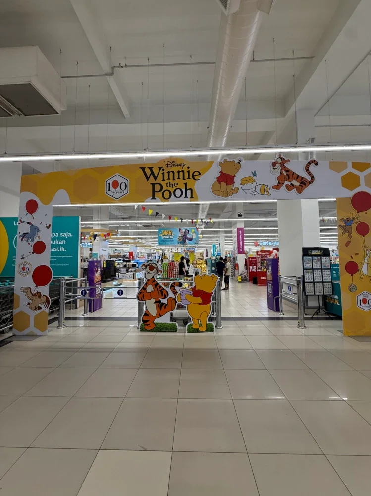 Lotus’s Malaysia memilih enam cawangan utama untuk menampilkan Zon Pengalaman Winnie the Pooh.