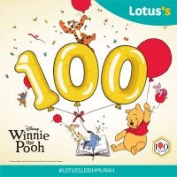 Lotus’s Malaysia memperkenalkan kempen Little Moments, Big Smiles With Pooh sempena sambutan ulang tahun ke-100 watak ikonik dunia, Winnie the Pooh.