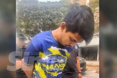 Muhammad Syahmi dibawa ke mahkamah pada Jumaat.