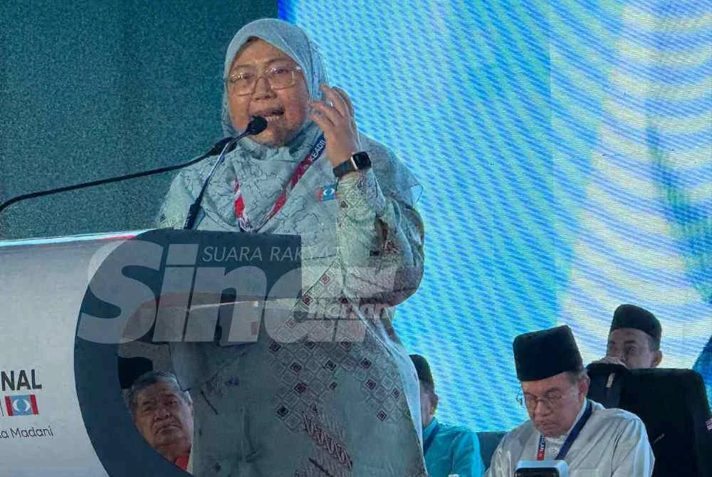 Fuziah berucap pada Kongres Nasional Keadilan 2026 pada Sabtu.