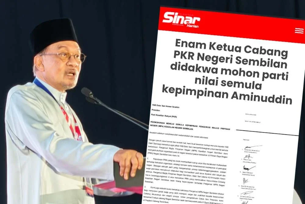 Anwar memaklumkan bahawa beliau masih belum menerima surat tersebut, tetapi sudah diberitahu mengenainya.