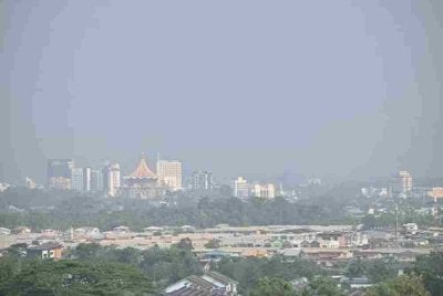 Bandaraya Kuching antara yang mencatatkan IPU tahap tidak sihat.