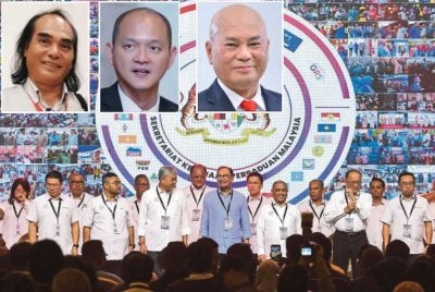 Sama ada keluar Kerajaan Perpaduan atau tidak, DAP sememangnya berdepan laluan berliku dalam mengembalikan sokongan pengundi bukan Melayu menjelang PRU16. Gambar kecil Dr Bilcher Bala (Kiri), Dr Ong Kian Ming dan Ronnie Liu