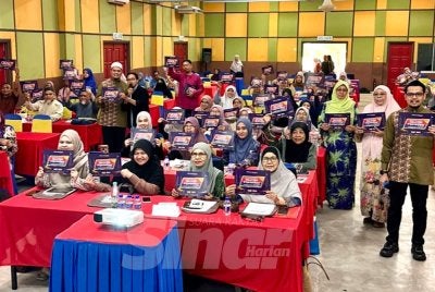 Orang ramai yang menyatakan sokongan kepada Malaysia #Quran Hour (MQH) 2026 . FOTO SINAR HARIAN - ADILA SHARINNI WAHID
