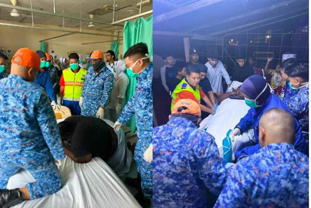 Operasi berkenaan membabitkan sembilan anggota APM termasuk seorang pegawai, selain dibantu penduduk setempat.