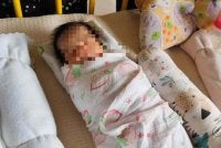 Bayi perempuan yang ditinggalkan di pekarangan Masjid Al-Jamhuriah, Kuala Besu pada 28 Julai lalu.