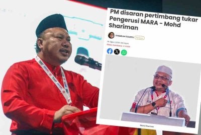Muhammad Faiz dan laporan Sinar Harian.