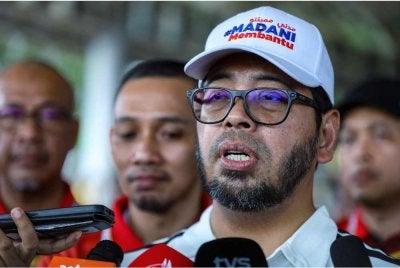 Zulkifli ketika bertemu pengamal media selepas Penutup Sukan Peguam Syarie Malaysia (SUKPES) 2026 di Universiti Tun Hussein Onn Malaysia (UTHM). Foto Bernama