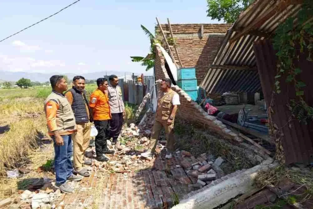 Gempa kuat melanda perairan pulau itu pada awal pagi Sabtu, mengorbankan sekurang-kurangnya 53 orang, mengakibatkan 135 cedera serta menyebabkan kerosakan meluas di seluruh Nusa Tenggara Timur.