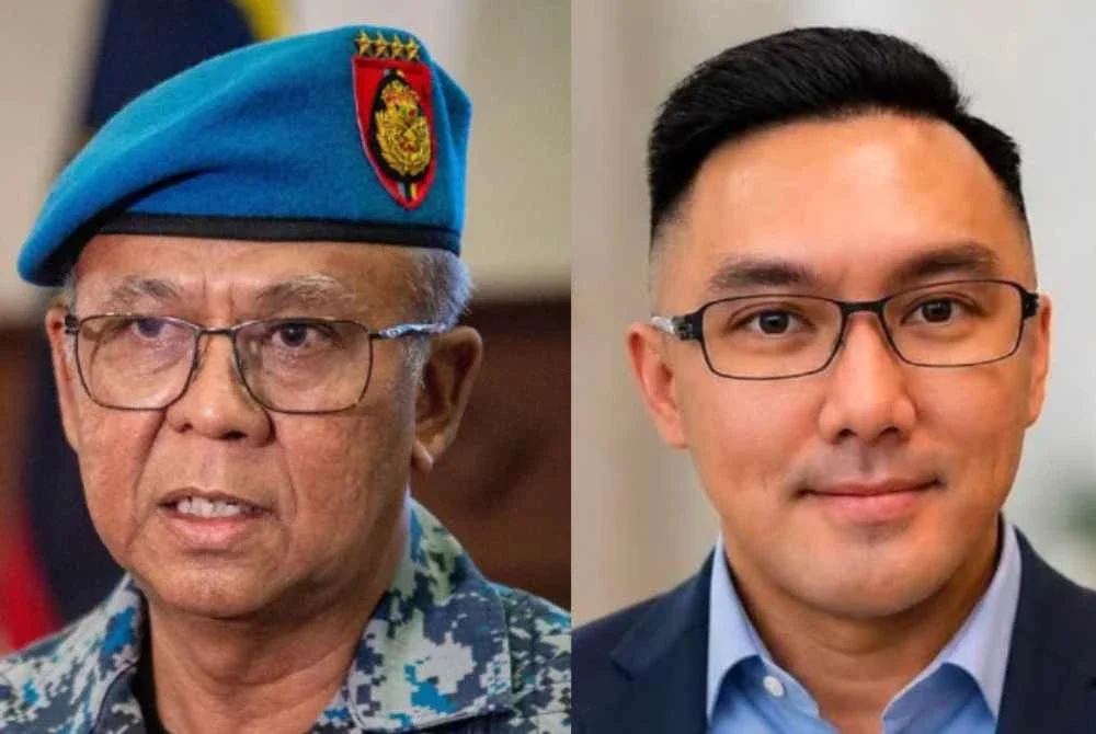 Muhamad Norazlan (kiri) dan Daniel