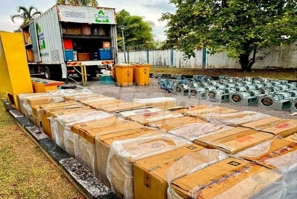 Barangan kes membabitkan 2,436 kertas siasatan dengan nilai keseluruhan dianggarkan RM13.6 juta termasuk dadah, mesin Bitcoin, rokok, arak dan barangan berkaitan perjudian untuk dilupuskan.