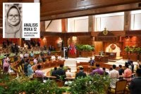 Persidangan dewan yang meluluskan RUU Kesalahan Syariah (Kelantan) 2026. 