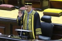 Awaludin mengangkat sumpah sebagai Speaker DUN Negeri Sembilan.