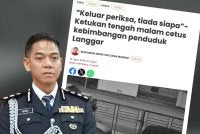 Laporan Sinar Harian pada Selasa berhubung misteri ketukan pintu rumah tengah malam di kawasan Langgar. 